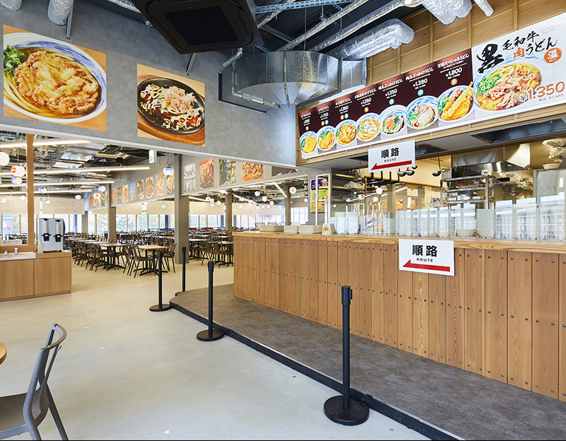 大阪・関西万博　好きやねん大阪フードコート EAST SIDE