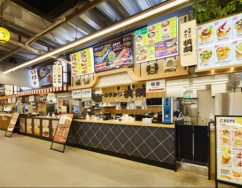 大阪・関西万博 好きやねん大阪フードコート WEST SIDE